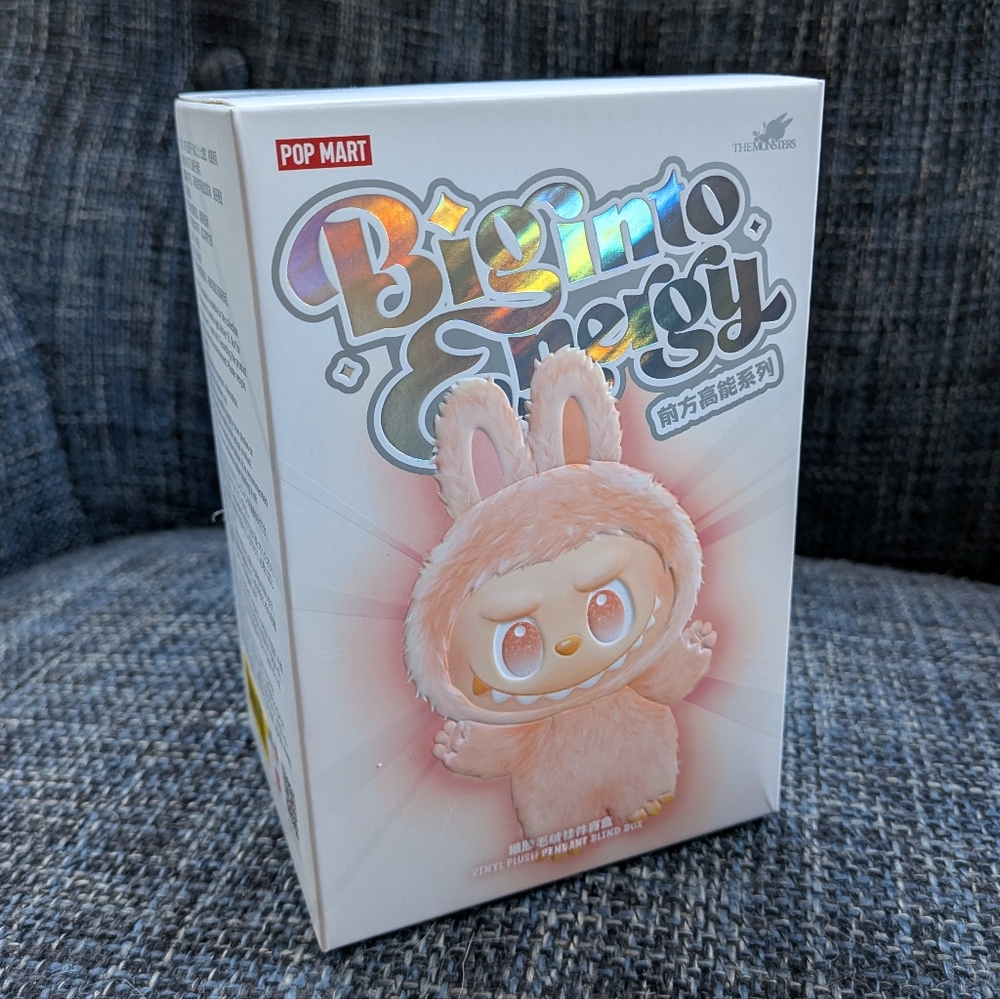 SEALED Authentic Big Into Energy Labubu Love